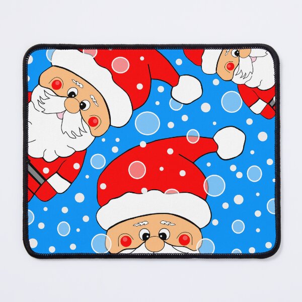 Item preview, Peak A Boo Funny Santa Claus Santa Hat designed and sold by Sartoris Art.