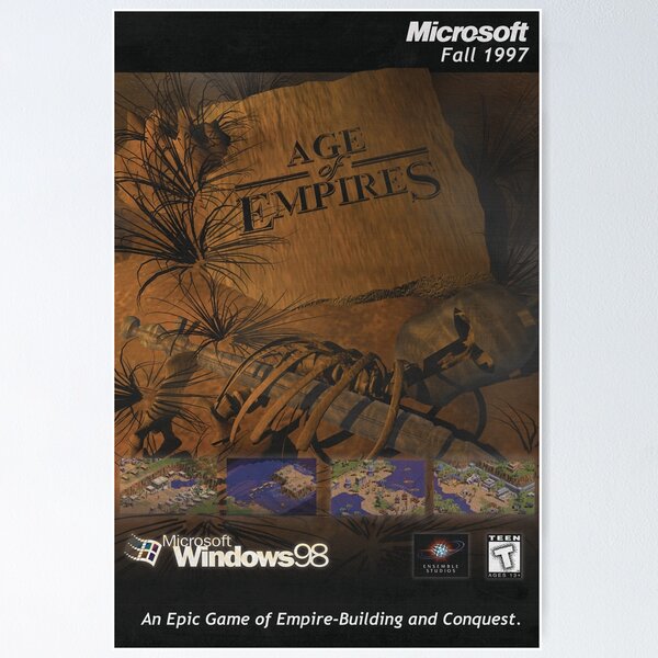 Item preview, Age of Empires I - Vintage 1997 promo designed and sold by Global Treasure.