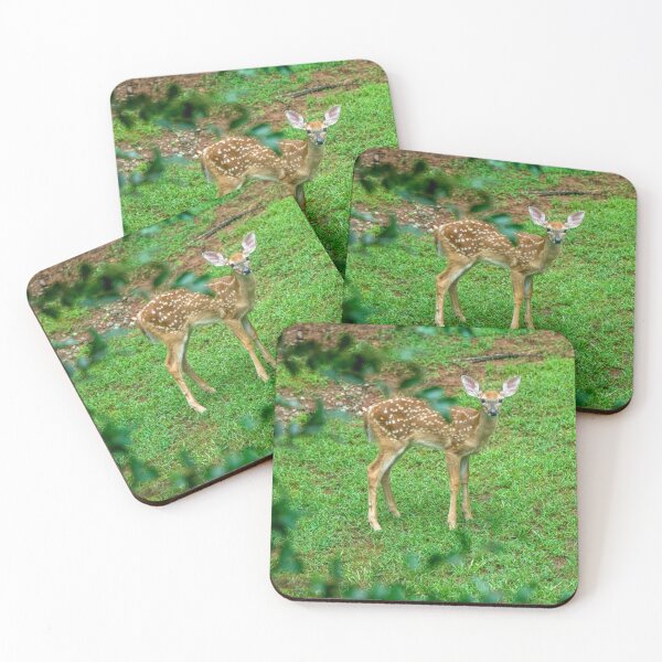 Item preview, Adorable Fawn Stands Guard designed and sold by SafariByMarisa.