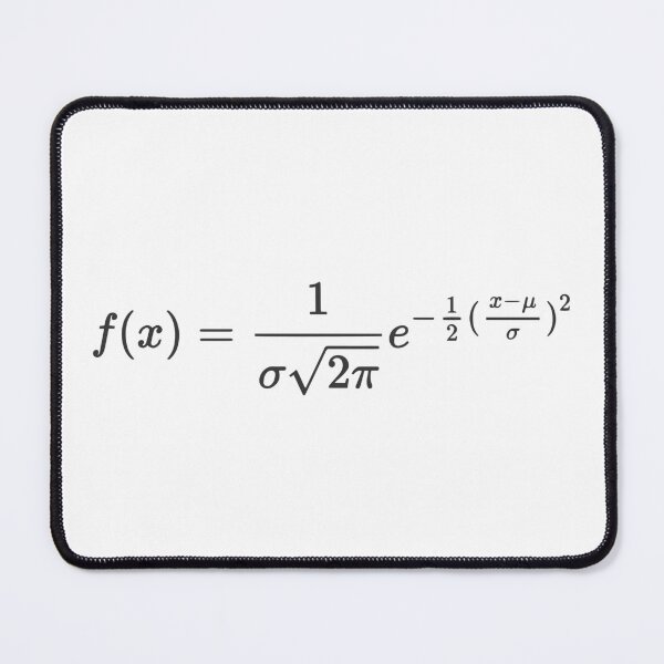 Item preview, Normal Distribution Equation Mathematician Economics Student designed and sold by farhanhafeez.