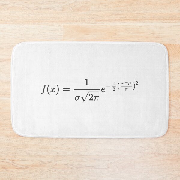 Item preview, Normal Distribution Equation Mathematician Economics Student designed and sold by farhanhafeez.