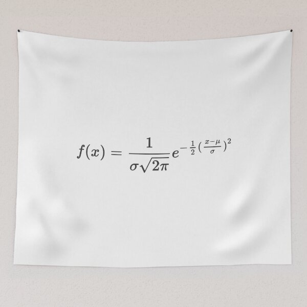Item preview, Normal Distribution Equation Mathematician Economics Student designed and sold by farhanhafeez.