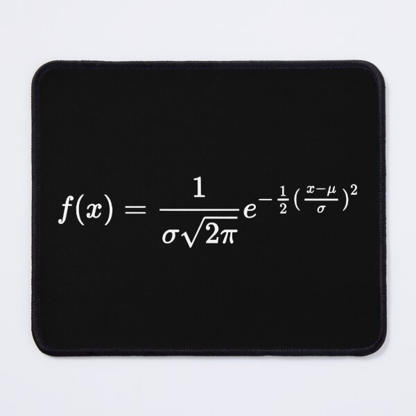 Item preview, Normal Distribution Equation Mathematician Economics Student designed and sold by farhanhafeez.