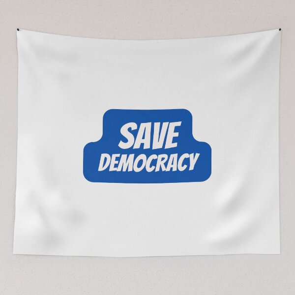 Item preview, Save Democracy  designed and sold by CharmStudio.