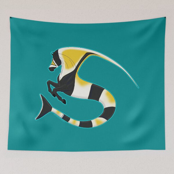Item preview, Moorish Idol Hippocampus Merhorse designed and sold by DappledMoon.