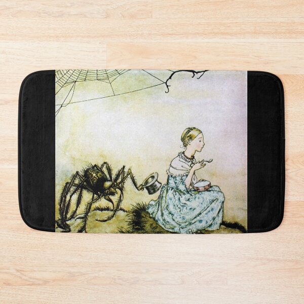 Item preview, Little Miss Muffet - Mother Goose - Arthur Rackham designed and sold by forgottenbeauty.