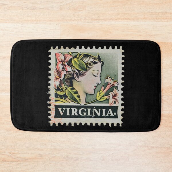 Item preview, Vintage Virginia Flora Postage Stamp Design designed and sold by tiigerdad.