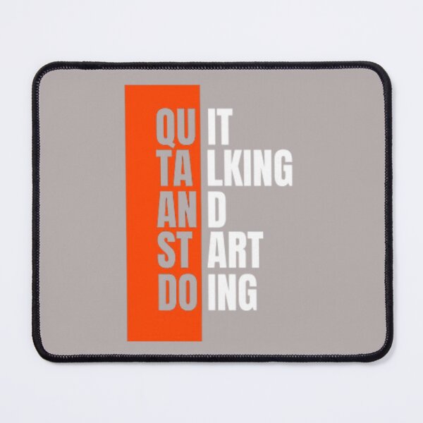 Item preview, Quit talking and start doing designed and sold by ZinebShop ★★★★★.