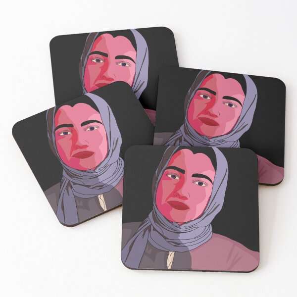 Item preview, Pink Woman in Headscarf designed and sold by chaycreates.