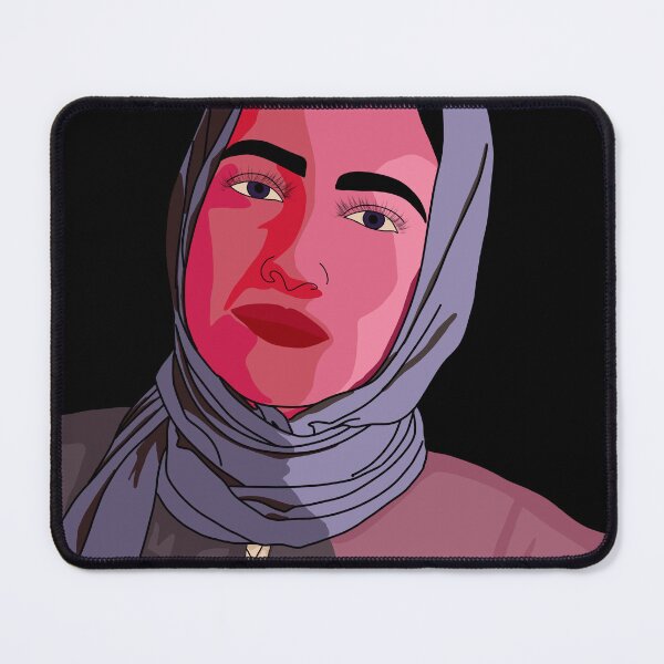 Item preview, Pink Woman in Headscarf designed and sold by chaycreates.