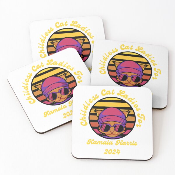 Item preview, Childless Cat Ladies For Kamala Harris designed and sold by InkImagination1.