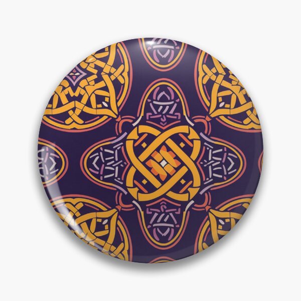 Item preview, Purple Celtic pattern designed and sold by Designsderemi.
