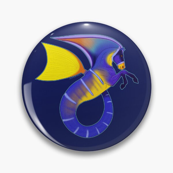 Item preview, Queen Angelfish Hippocampus Merhorse designed and sold by DappledMoon.