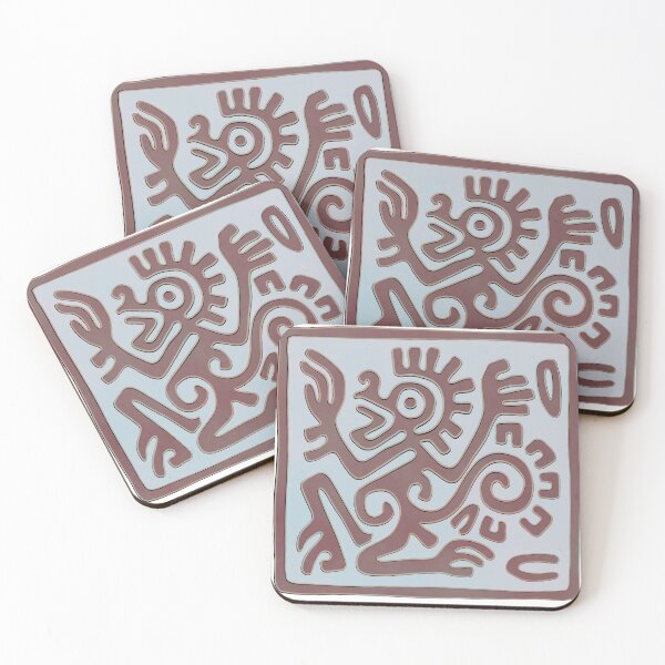 Item preview, Monkey motif flat stamp from Mexico City designed and sold by DaveDanchuk.
