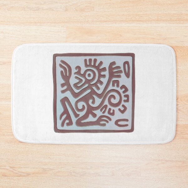 Item preview, Monkey motif flat stamp from Mexico City designed and sold by DaveDanchuk.