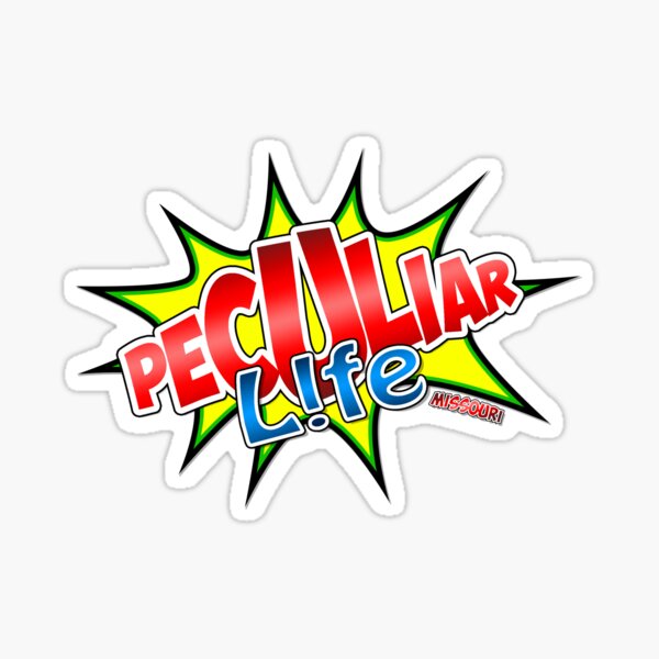 Peculiar Life Sticker