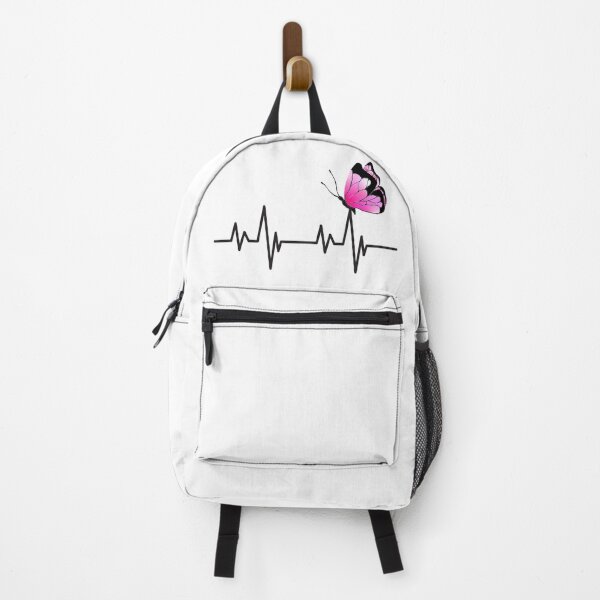 Item preview, Funny pink butterfly heartbeat line butterfly passion designed and sold by Artstastic.