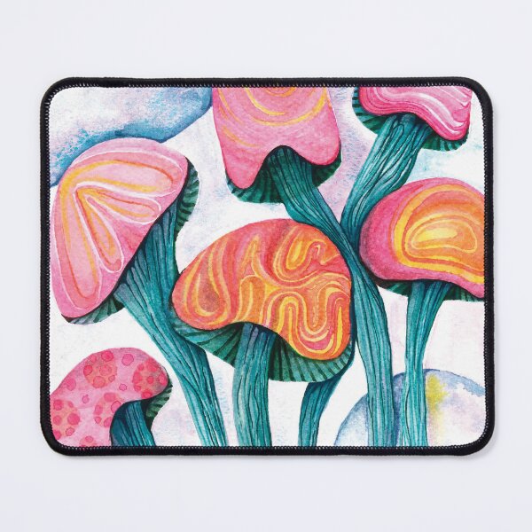 Item preview, Mushroom and Bubbles designed and sold by Jouita.