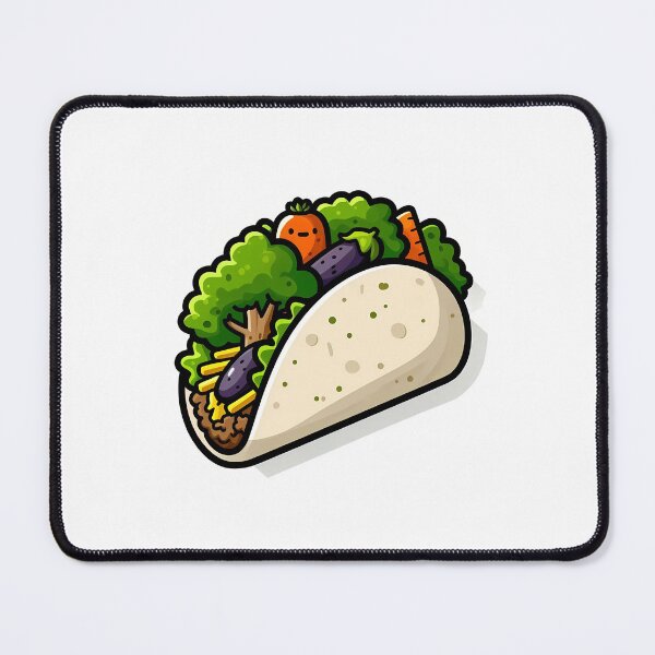 Item preview, veggie taco designed and sold by Vashy56.