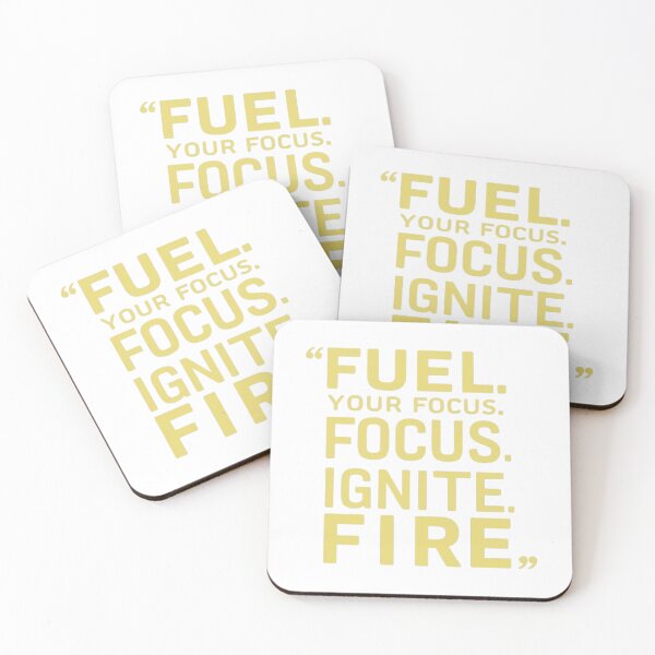 Item preview, Fuel Your Focus, Ignite Your Fire designed and sold by Bmd4Fitness.