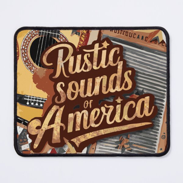 Item preview, Rustic Americana T-shirt Design designed and sold by Collision19.