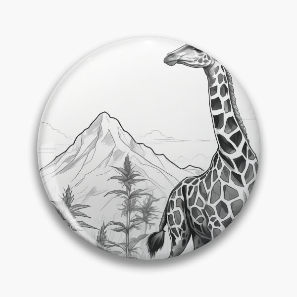 Item preview, A quick giraffe sketch designed and sold by wojysmokes.