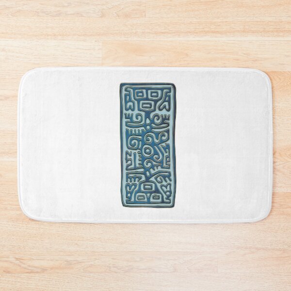 Item preview, Double headed human figure flat stamp from Guerrero  designed and sold by DaveDanchuk.