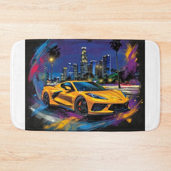 Item preview, Chevrolet Corvette Stingray Z06 Sports Car Poster Art designed and sold by StreetRydz.