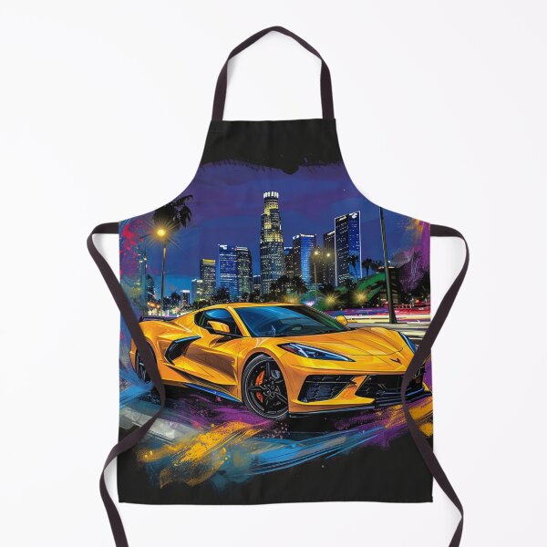 Item preview, Chevrolet Corvette Stingray Z06 Sports Car Poster Art designed and sold by StreetRydz.