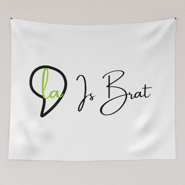 Item preview, ,la Is Brat Comma la Is Brat -Cute Political Support Humor designed and sold by franzandsabina.