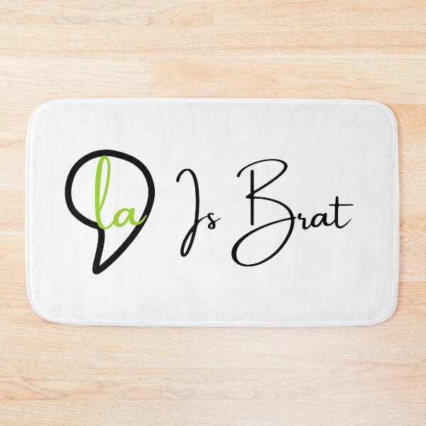 Item preview, ,la Is Brat Comma la Is Brat -Cute Political Support Humor designed and sold by franzandsabina.