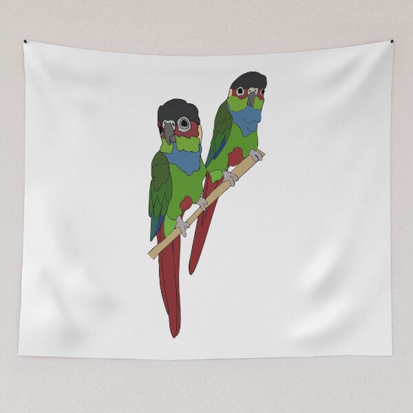 Item preview, Blue-Throated Conures designed and sold by nolessjess.