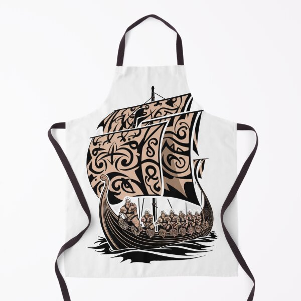 Item preview, Viking Ship with Crew designed and sold by Peter Stawicki.