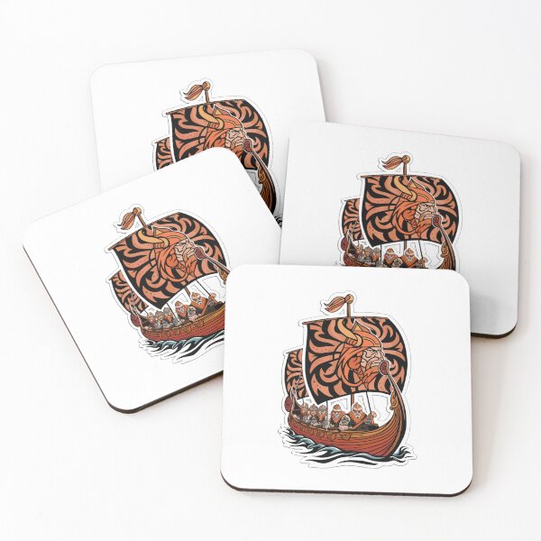 Item preview, Viking Ship with Head Sail designed and sold by Peter Stawicki.