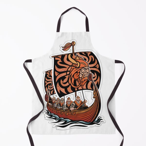 Item preview, Viking Ship with Head Sail designed and sold by Peter Stawicki.