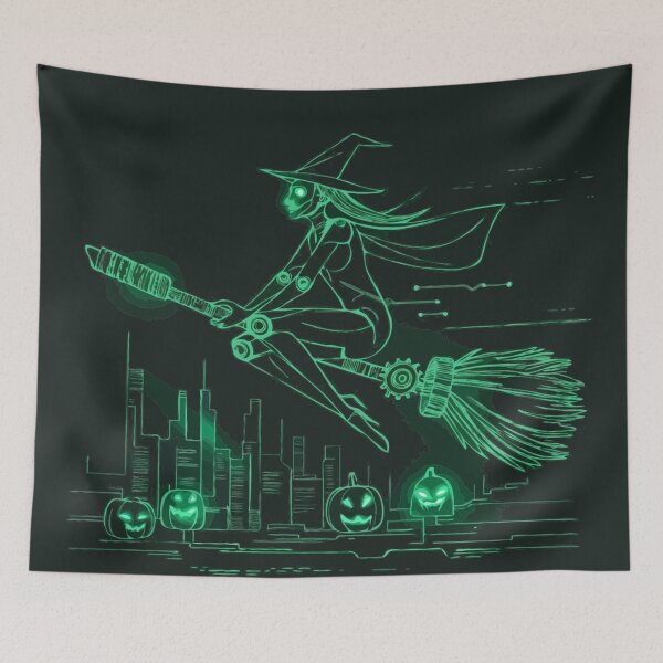Item preview, AI Halloween Witch Design designed and sold by Collision19.