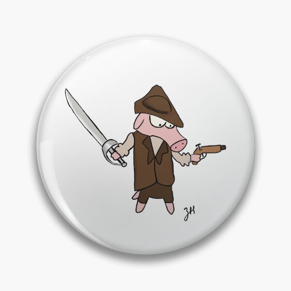 Item preview, Pigpen Swashbuckler designed and sold by DopplerDesigns.