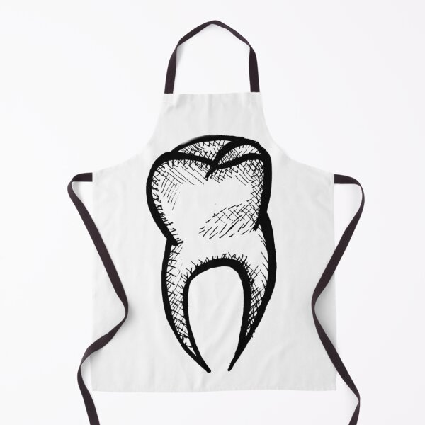 Item preview, Grayscale Shaded Tooth Teeth Contrast Tattoo Style designed and sold by KayTurtless.