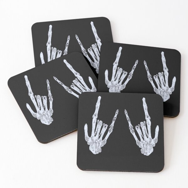 Item preview, Rock and Roll Skeleton Hands  designed and sold by RanaDesignsUSA.
