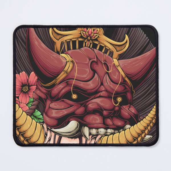 Item preview, Illustration of Japanese woman and oni mask designed and sold by SanXaloonk.