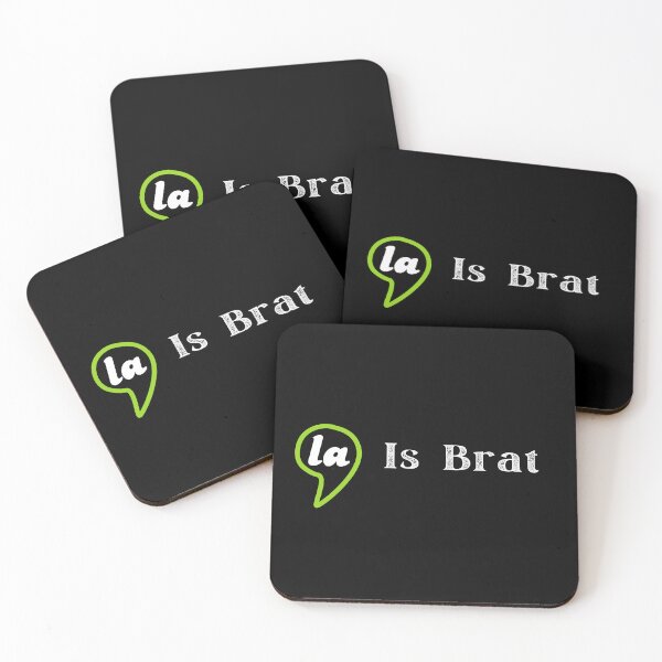 Item preview, Copy of ,la Is Brat Comma la Is Brat -Cute Political Support Humor II designed and sold by franzandsabina.
