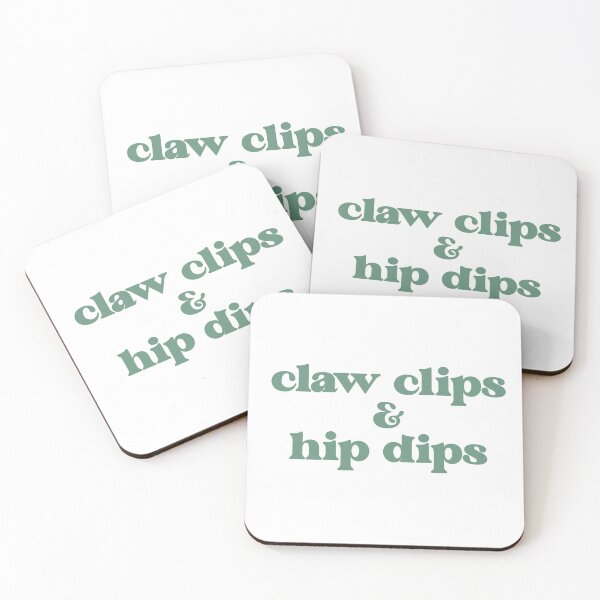Item preview, Claw clips and hip dips - green designed and sold by SandlinMelanie.