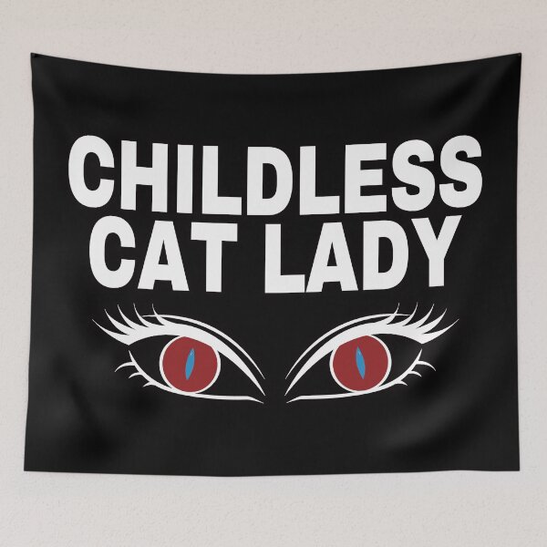 Item preview, Childless Cat Lady. designed and sold by EunsooLee.