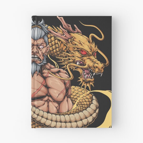 Item preview, A samurai wrapped around a golden dragon designed and sold by SanXaloonk.