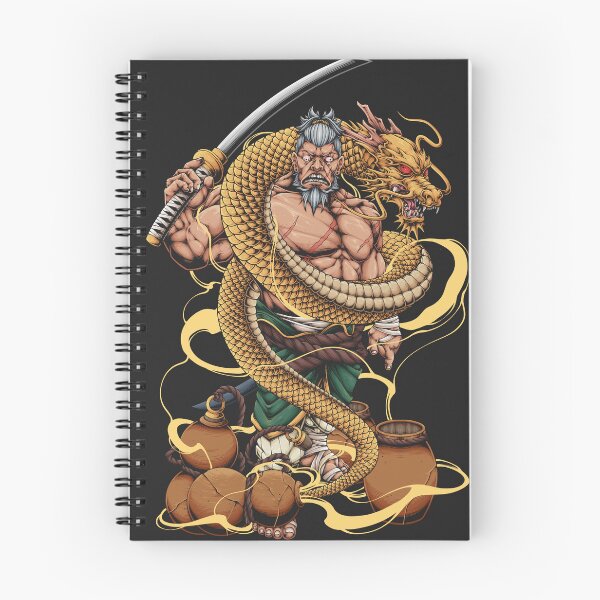 Item preview, A samurai wrapped around a golden dragon designed and sold by SanXaloonk.