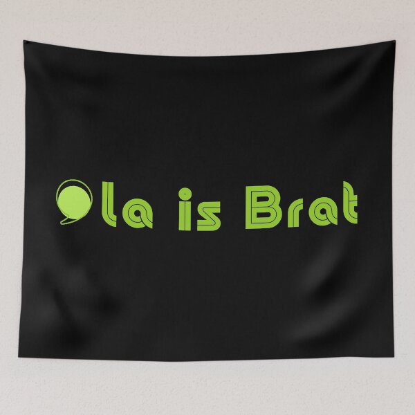 Item preview, Copy of Copy of ,la Is Brat Comma la Is Brat -Cute Political Support Humor II designed and sold by franzandsabina.