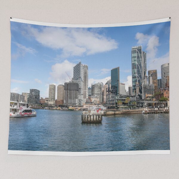 Item preview, Sydney Circular Quay and Skyscapers designed and sold by Martin Berry Photography.