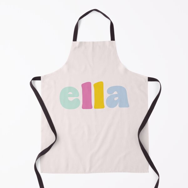 Item preview, Ella - Custom name on colorful block font designed and sold by To the Lua.