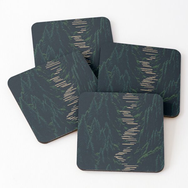 Item preview, Forest Stairway at Night designed and sold by Daniel Haddad.