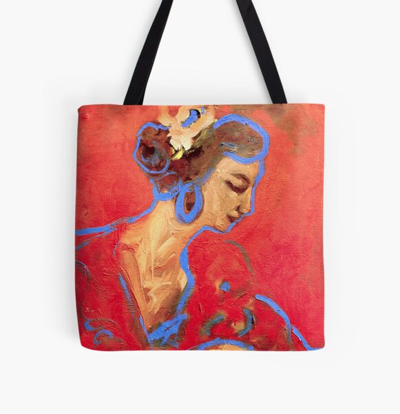 Camino en el flamenco All Over Print Tote Bag